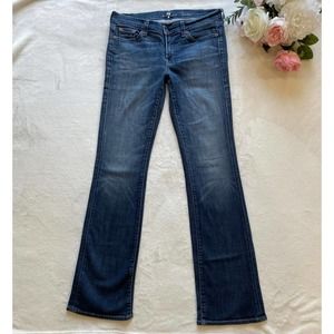 7 For All Mankind Tall Bootcut Jeans Dark Wash